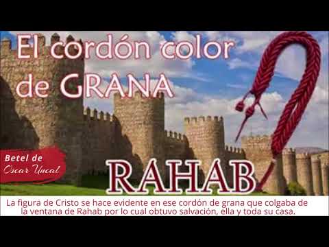 El cordón color de grana