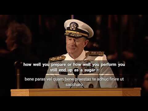 Praefectus classis William H. McRaven - University of Texas at Austin 2014 Commencement Address