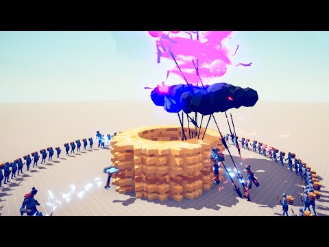 100X Architect vs Every Unit - Totally Accurate Battle Simulator TABS