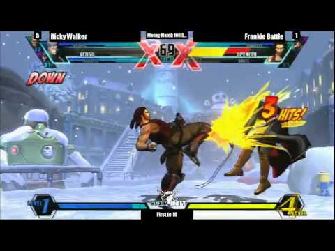 Frankie Battle vs Ricky Walker - UMVC3 $100 Money Match FT10