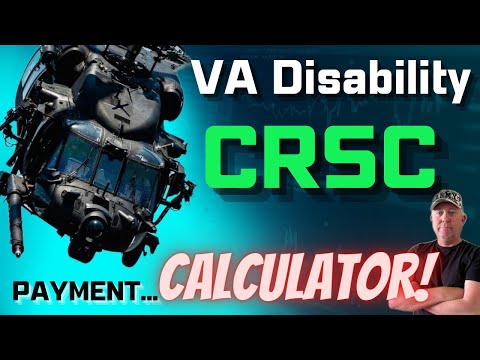 CRSC - Combat Related Special Compensation for VA Disability Claims. How to calculate!