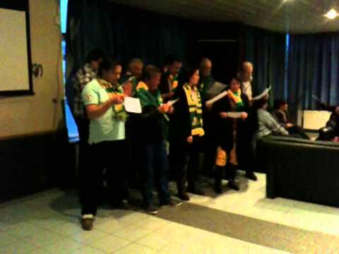 Afscheidslied kantine s.v. Huizen