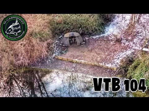 Carp fishing VTB 104 - In winter at the quarry lake