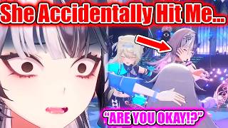 Shiori's Reaction When Biboo Accidentally Hits Her in the Face