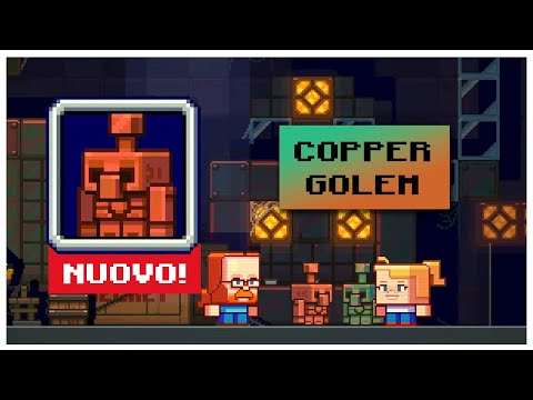 NUOVO MOB COPPER GOLEM di MINECRAFT MOB VOTE 2021 da VOTARE in LIVE! - News ITA