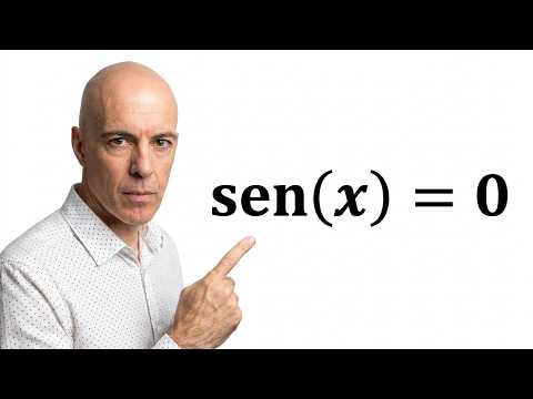 ECUACIÓN TRIGONOMÉTRICA CON EL SENO. senx=0.