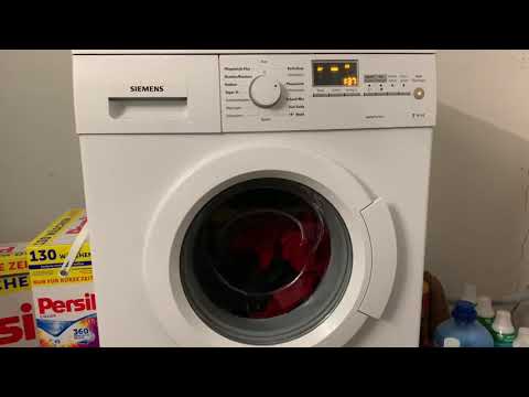 Siemens E14 VarioPerfect WM14E443 Pflegeleicht Programm Waschmaschine Entspannung komplett ASMR