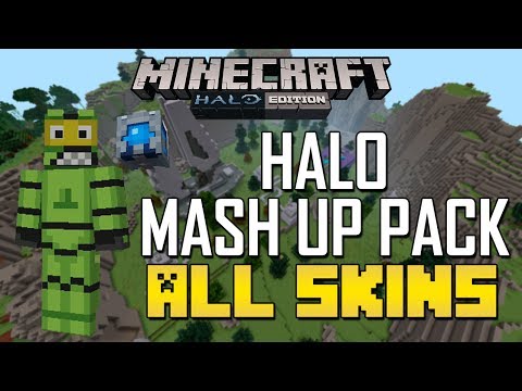 Chief Canuck - Minecraft (Xbox 360) - All Halo Mash Up Pack Skins