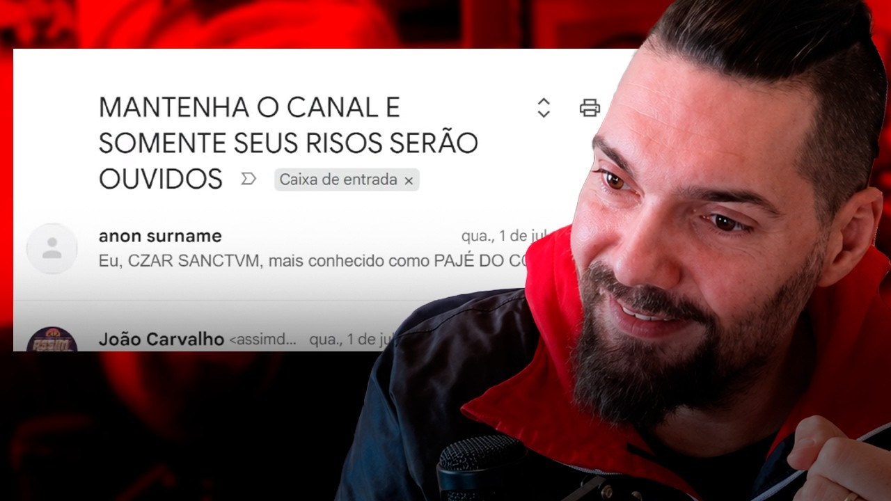 FUI DESAMEAÇADO E AGORA?? O primeiro CONVITE DE VIDA da HISTÓRIA
