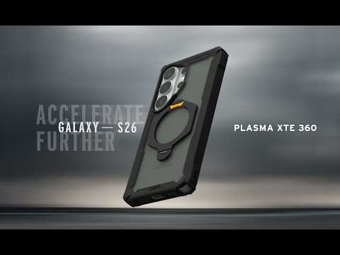 Чохол-накладка Urban Armor Gear Plasma XTE 360 With Magnet для Samsung Galaxy S26 Ultra Ash (214525113131)