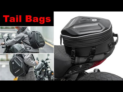 🏍️ 5 Best Motorcycle Tail Bags (Medium Capacity) in 2025 | Rhinowalk, ROCKBROS, Nelson Rigg, Niche