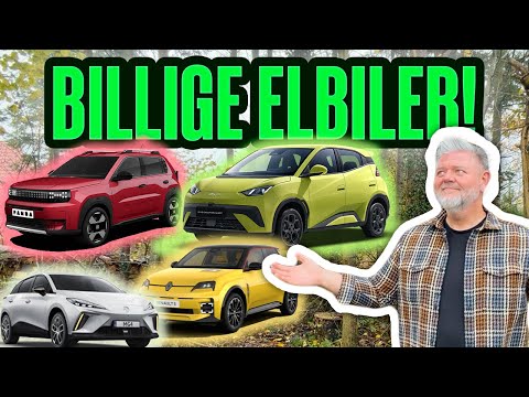 NYE ELBILER TIL UNDER 200.000 KR!