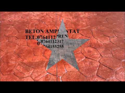 Beton Amprentat Carpen,Dolj Tel.0764112317-0764155255