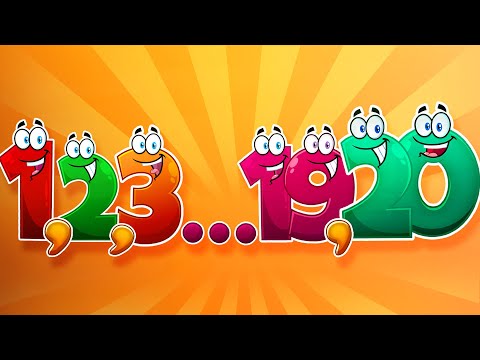 Números del 1 al 20 🤔🧩 + Más Videos Educativos para Niños | Niños Sabios