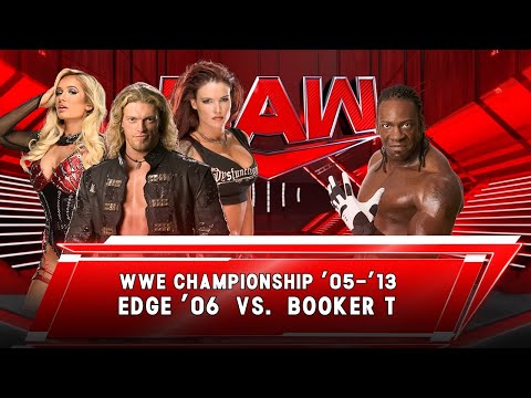 Edge vs Booker T.