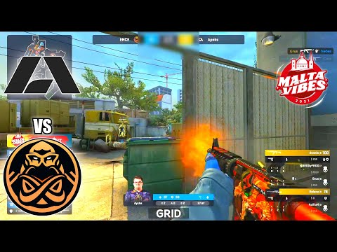 ENCE vs Apeks - Malta Vibes Knockout Series 1 | CSGO HIGHLIGHTS