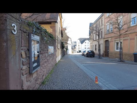 Germany, Pforzheim 🇩🇪 - Walk on Paths, Streets and Through German Woods (CUT VIDEO)