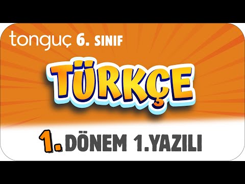 6.Sınıf Türkçe 1.Dönem 1.Yazılıya Hazırlık 📑 #2025