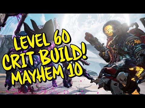 Borderlands 3 LEVEL 60 Best FL4K Crit Build (Mayhem 10) Kills every boss in seconds!