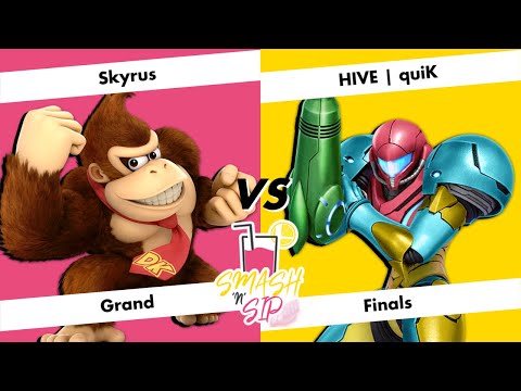Smash'n'Sip Refill #31 - Grand Final - Skyrus (Donkey Kong) vs. HIVE | quiK (Samus)
