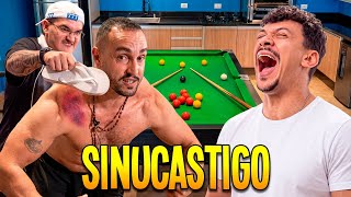LUIS CRAZY de um jeito JAMAIS VISTO! se DIVERTIU no SINUCASTIGO! 😂🎸