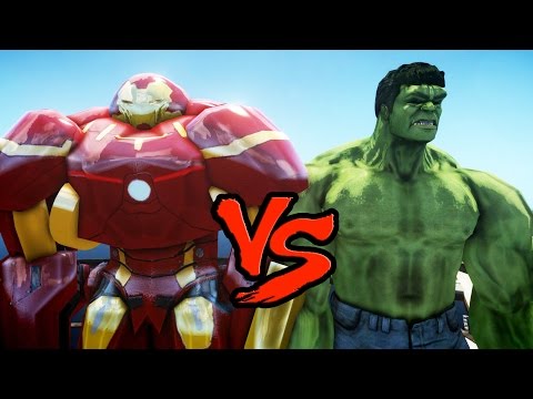 HULK VS HULKBUSTER (Iron Man Mark 44) - EPIC BATTLE