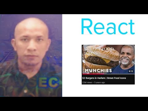 $2 Burgers in Harlem | Street Food Icons by @Munchies React Video