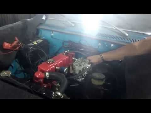 Opala 1970 4cc aspirado 2° vez funcionando