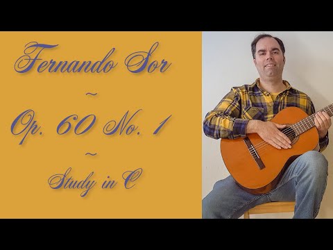Fernando Sor - Op. 60 No. 1 - Classical Guitar