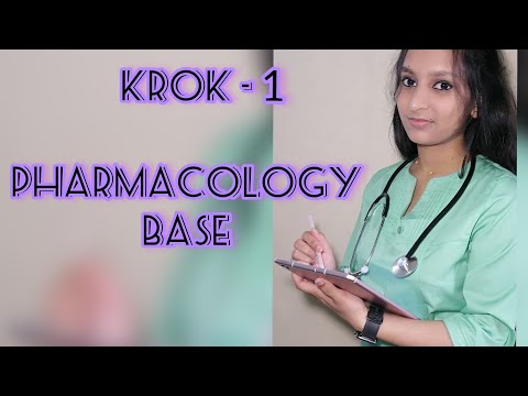 KROK 1 PHARMACOLOGY : MUST KNOW !!