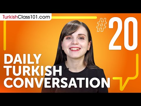 How to Talk About Yourself in Turkish | Daily Conversations #20
