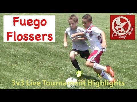 Youth Soccer Tournament Highlights: Fuego Flossers 3v3 Live (2019)