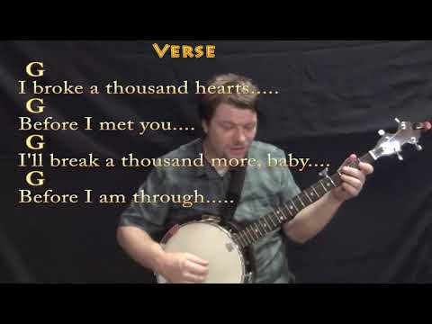 Bad to the Bone (George Thorogood) Banjo Cover Lesson in G with Chords/Lyrics