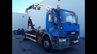 IVECO Eurocargo 170.23 nl truck crane- hook Container LKW | Bild 4 - Autoline