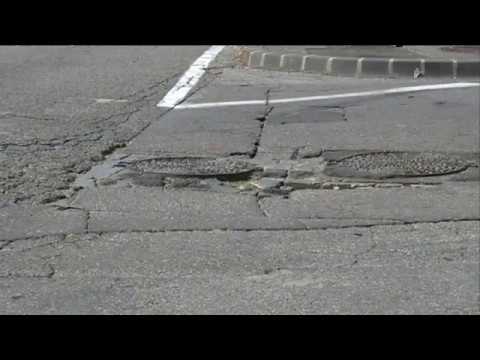 Les nids de poule à Marseille