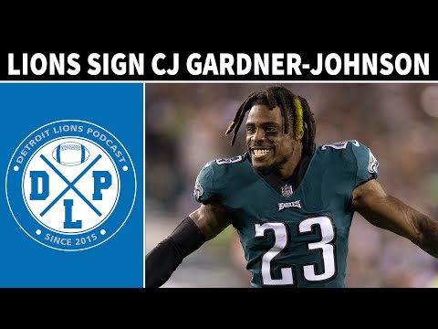 Jeff Risdon Reacts after the Detroit Lions Sign CJ Gardner-Johnson | Detroit Lions Podcast