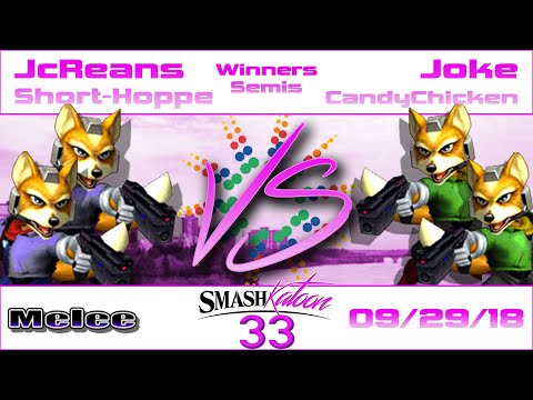 JcReans & Short-Hoppe (Blue) vs Joke & CandyChicken (Green) - Winners Semis - Smashkatoon 33 Doubles