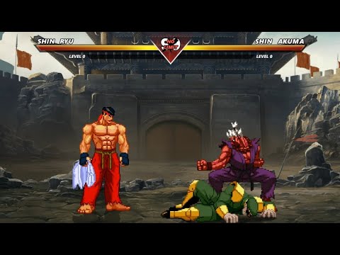 SHIN RYU vs SHIN AKUMA - Epic Combat @(1080) - 60fps√
