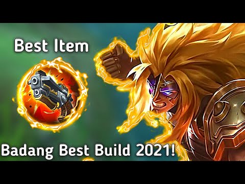 BEST ITEM FOR BADANG! | MLBB | BADANG BEST BUILD 2021!