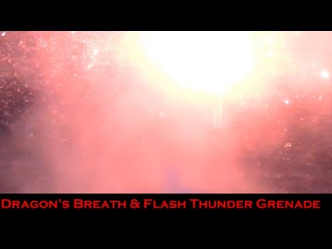 Exotic Shotgun Ammo Pt2 - Dragon's Breath & Flash Thunder Grenade