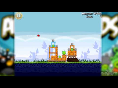 Angry Birds Free Demo I-3 - 3 Stars