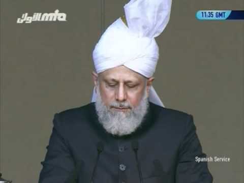 Español Friday Sermon 24 July 2009, Jalsa Salana UK, Islam's teachings of Love and Peace