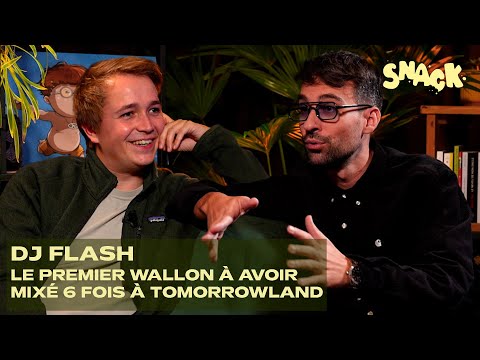 DJ FLASH : LE PREMIER WALLON À AVOIR MIXÉ POUR TOMORROWLAND REVIENT SUR SA CARRIÈRE