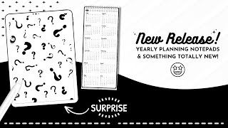 P2P New Release 🎉 Yearly Planning Notepads AND Something Totally New! You Don't Want to Miss This! 🤩