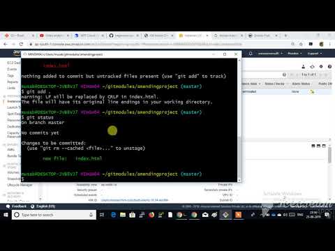 Git Commit Amend Part1