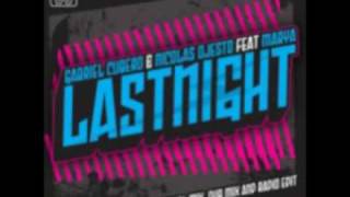 Nicolas Ojesto & Gabriel Cubero - Last Night feat Marya (Original Mix)