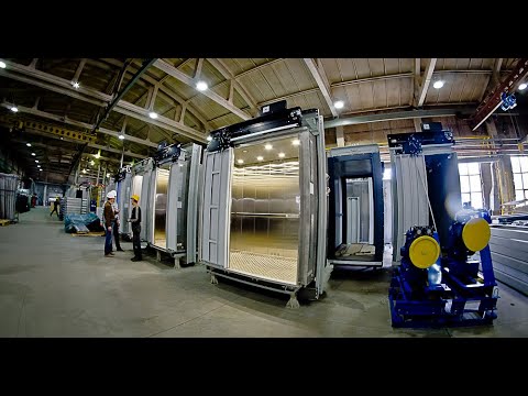 Производство металлических входных дверей и пассажирских лифтов Goldenlift Узбекистан