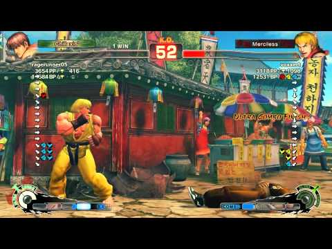 voxxert [Ken] vs ragerunner05 [Guy] SSF4 Europe Online Matches - 2