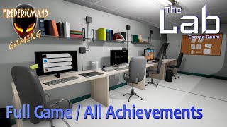 The Lab - Escape Room FULL GAME Walkthrough / All Achievements (Puzzle  Game / Escape Room)
