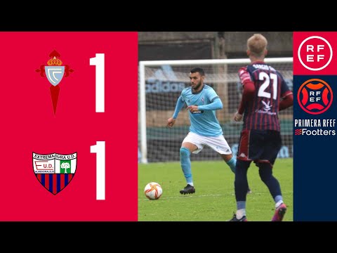 RESUMEN I RC Celta de Vigo 'B' 1-1 Extremadura UD I PrimeraRFEF I Jornada 14 I Grupo 1